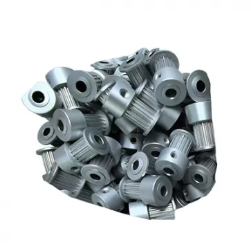 Anodisation blanc mat des pièces CNC