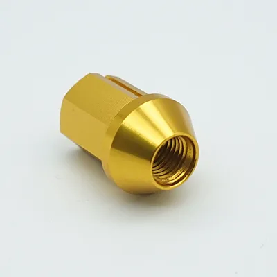 Pièces anodisées jaunes