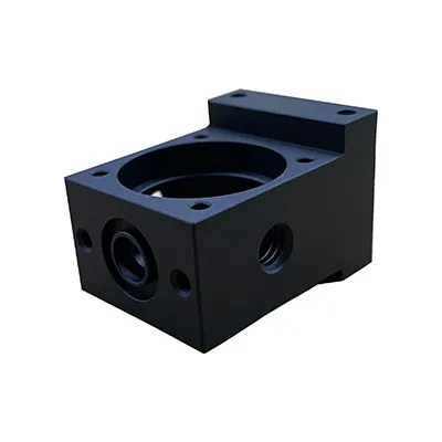 Pièces anodisées sablées CNC