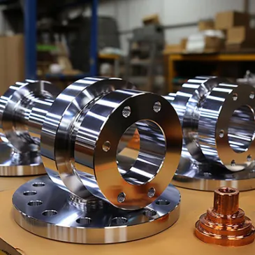 Pièces en acier inoxydable électropolies