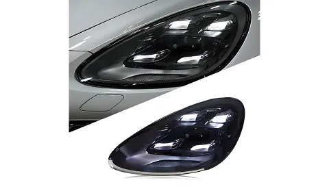 Coffret de coulée sous vide : prototypes de phares Porsche